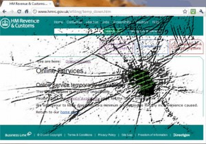 HMRC broken website